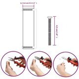  Ručke za ormarić 5 kom srebrne 320 mm od nehrđajućeg čelika | shoptok.hr