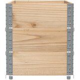  Vrtna sadilica 100x50 cm od masivne borovine | shoptok.hr