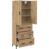  Highboard Umjetnički hrast 69,5 x 34 x 180 cm Konstruirano drvo | shoptok.hr