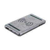 Prijenosna baterija (powerbank) Wireless, 10.000 mAh, siva