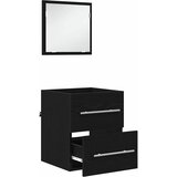  Set namještaja za kupaonicu s ladicama Crna 41 x 38,5 x 48 cm | Eponuda.ba