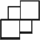  Polica na zidu Crni hrast 80 x 15 x 78,5 cm Konstruirano drvo | shoptok.hr