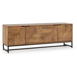 Marckeric TV omarica iz masivnega manga v naravni barvi 160x58 cm Nereida – | Shoptok.si