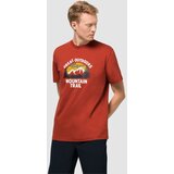 Jack Wolfskin Muška majica JW MOUNTAIN TRAIL T M T-shirt crvena Cene