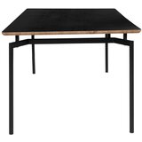Støraa Crni blagovaonski stol 90x180 cm Aldo – | shoptok.hr