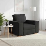 SOFA fotelja crna 100x78x84 cm tkanina Cijene