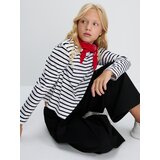 Sinsay Prugasta bluza od pamuka | shoptok.hr
