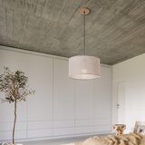  Brilagi - LED luster ANTHONY na sajli 1xE27/60W/230V hrast/bež | Eponuda.com