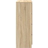 vidaXL Komoda boja hrasta sonome 80x35x99 cm konstruirano drvo | shoptok.hr