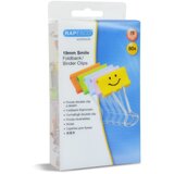 Rapesco Foldback sponke 19mm smiles multicolor 80/1 1428, (20378441) | Shoptok.si