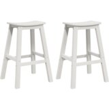 vidaXL barni stoli 2 kosi Bela HDPE | Shoptok.si