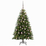  Umjetno božićno drvce s kuglicama 150 cm 150 LED lampica | shoptok.hr