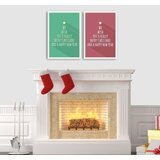 Wallity Slika u okviru MDF 2PBCTNOEL-07, 35x50 cm, 2 dijela Cijene