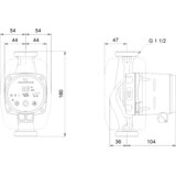 Grundfos obtočna črpalka Alpha2 25-60 180 (99411175) | Shoptok.si