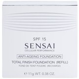 Sensai Cellular Performance Cream Foundation kompaktni puder proti gubam nadomestno polnilo odtenek TF22 Natural Beige SPF 15 11 g | Shoptok.si