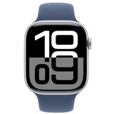 Apple watch S10 gps 46mm silver alu case/denim sport band - m/l, (mwwm3qv/a) Cene