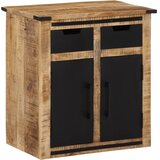  Komoda s 2 ladice 55 x 35 x 60 cm od masivnog drva manga | shoptok.hr