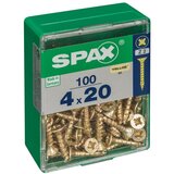 SPAX Univerzalni vijaki Spax (4 x 20 mm, polni navoj, 100 kosov) Cene