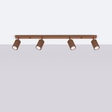  Brilagi - LED spot svetiljka CRESTO 4xGU10/10W/230V braon | Eponuda.com