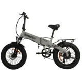 B1 Zložljivo električno kolo, 48 V 12,5 Ah odstranljiva baterija, 20-palčno debelo kolo, siva, (5000255692)