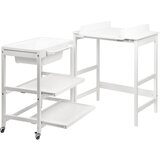 Qu-ax stol za previjanje s kadicom smart white | shoptok.hr