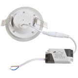 Mitea Lighting MPC6 6W 6500K stakleni ugradni okrugli LED panel | ePonuda.com