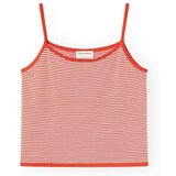 Compania Fantastica Topi & Bluze COMPAÑIA FANTÁSTICA Top 10352 - Stripes Rdeča | Shoptok.si