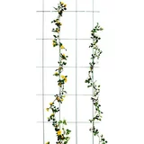 BELLISSA Opora za rastline (150 x 60 cm, srebrna)