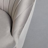 Bessagi Home Dvosed Luigi, Svetlo Siva, Žamet | Shoptok.si