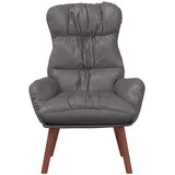 Fotelja Siva 69 x 74 x 93 cm Umjetna koža | Shoptok.si