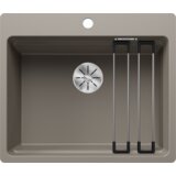 Blanco sudoper ETAGON 6-F InFino SILGRANIT pribor inox nosači, bez dalj.upr. - TARTUFO | shoptok.hr