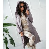 Pri Long elegant women's winter coat insulated delicate sheen REGINA | shoptok.hr