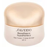 Shiseido benefiance nutriperfect SPF15 hranilna zaščitna krema za obraz 50 ml za ženske