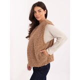 RUE PARIS Vest-IT-KZ-FL9622.29P-camel u