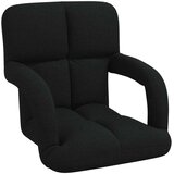  podni naslonjač Crna 58 x 62 x 58 cm Tkanina | shoptok.hr