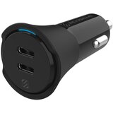 Scosche powervolt PD40, avtomobilski polnilec, dvojni priključek 40W usb-c., (21166492) Cene