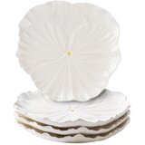 Jotex Beli porcelanasti krožniki v kompletu 4 ks Elva – Cene