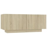 Maison Chic Nočna omarica - Nočna miza sonoma hrast 100x35x40 cm iverna plošča, (21686943) Cene