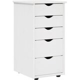  Cabinet Bijelo 34 x 39 x 61,5 cm Čvrsto borovo drvo | Eponuda.com