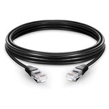 Fast Asia kabl patch cord 3m cat.6 crni