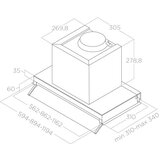 Elica ugradbena napa BOXIN LX IX/A/60 | shoptok.hr