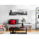  Slika - Road to Manhattan (1 Part) Narrow Black and White 120x40 | shoptok.hr