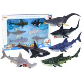  Figurines Vehicles Sea Animals Friction Drive Shark Killer Whale 6 pcs | Shoptok.si