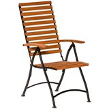 Gardenson Vrtni Stol Schlossgarten, Nastavljv Naslon, Masivno | Shoptok.si