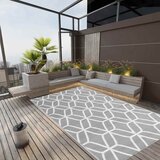 Vanjski tepih ARAKIL sivi 140 x 200 cm PP | shoptok.hr