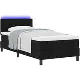Box spring krevet s madracem Crna 80 x 200 cm tkanina | shoptok.hr