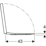 Geberit WC deska Selnova Square (501.556.01.1) | Shoptok.si