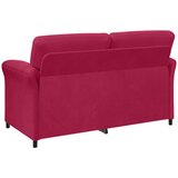 SOFA za dvije osobe Vinska crvena 158 x 83 x 95 cm Baršun | shoptok.hr