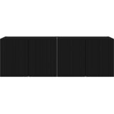 TV zidni ormar 2 pcs Crna 59,5 x 31 x 40 cm Konstruirano drvo | shoptok.hr