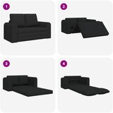  Krevet na razvlačenje 60cm Crna tkanina | shoptok.hr